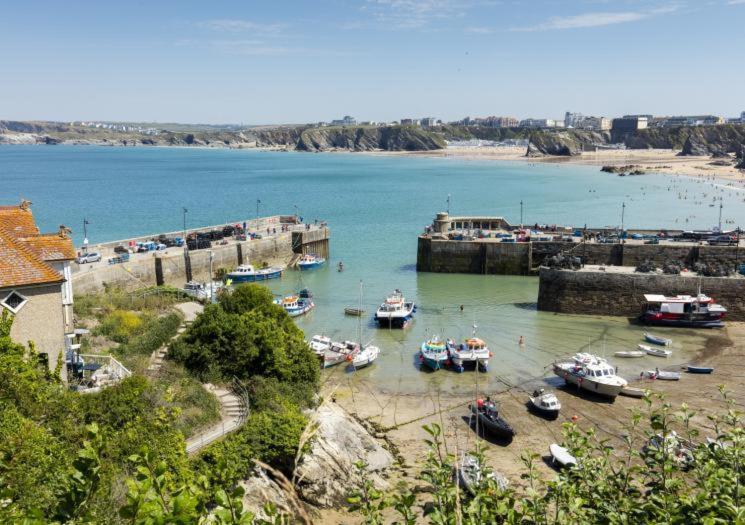 Atlantic Reach Cottages, Newquay 6 Miles, 2 Bedrooms ภายนอก รูปภาพ